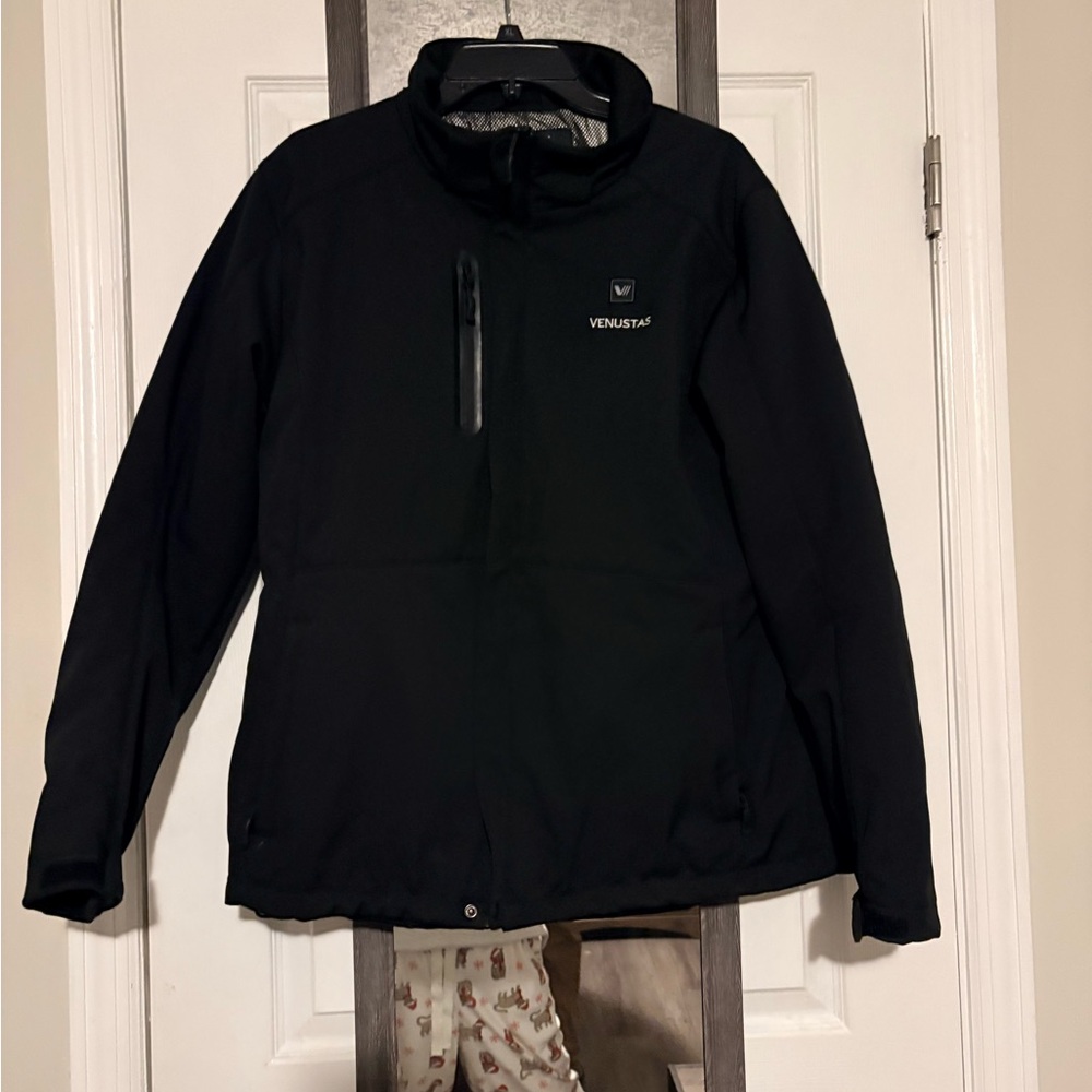 VENUS Women's Heated Black Jacket